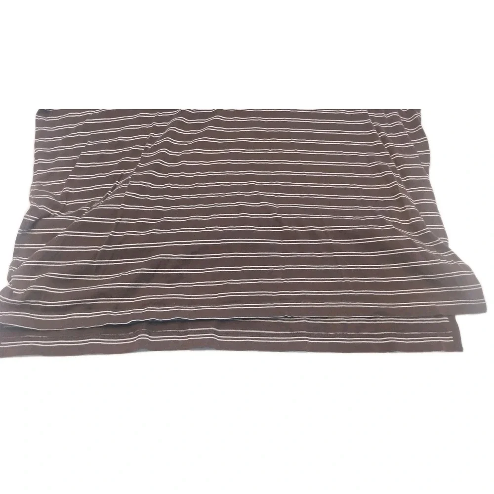 Ralph Lauren Polo Golf‎ 100 % Pima Cotton Polo Shirt L Men's Brown Tan Striped